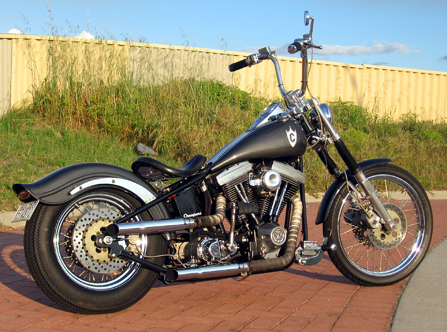 Harley rigid Chopper - WA - Choppers Australia